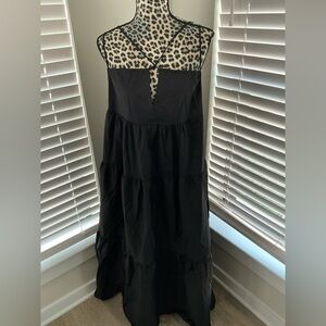Women’s Black Sundress Maxi Length - NWT - Small - Medium